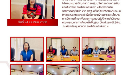 จดหมายข่าวประชาสัมพันธ์ ฉบับที่ 19 ลงวันที่ 24 เมษายน 2568