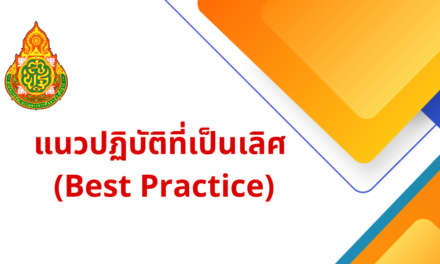 แนวปฏิบัติที่เป็นเลิศ (Best Practice)