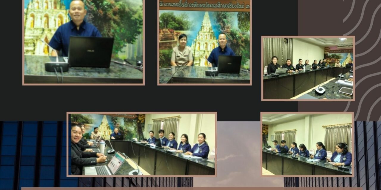 นักศึกษาฝึกประสบการณ์รับฟังความรู้เกี่ยวกับหน้าที่รับผิดชอบ กลุ่มนโยบายและแผน